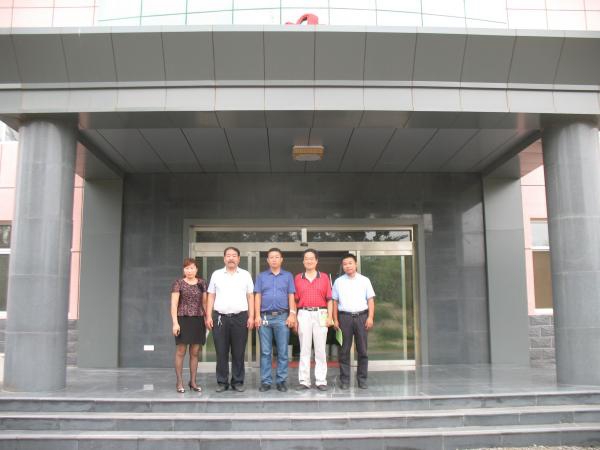河南省农业厅领导到公司考察